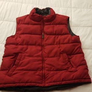 Used Mens Burgundy Vest